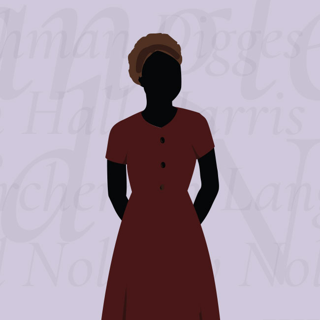 Female silhouette 2 -- an artist's rendering of one of the GU272 